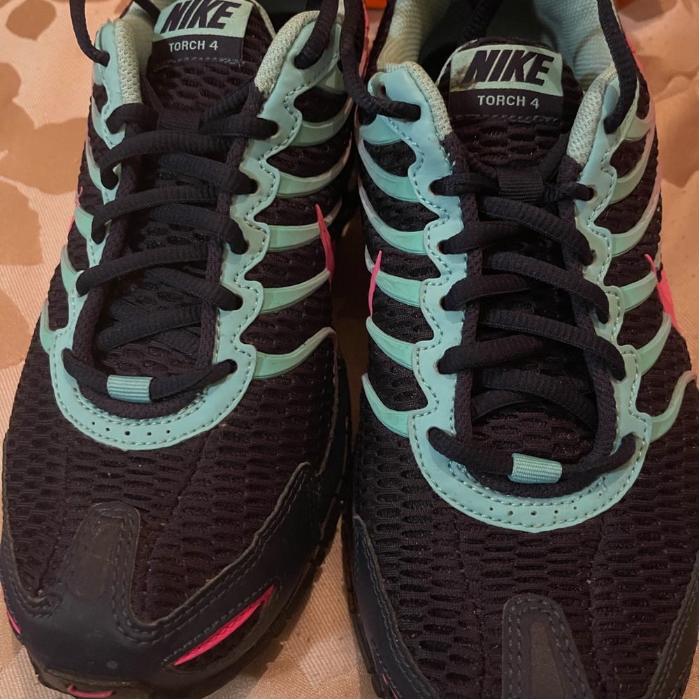 Nike Air Max Torch 4 Teal and Navy